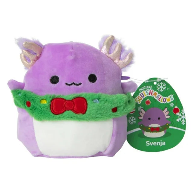 Squishmallows 4.5" Christmas Svenja the Axolotl