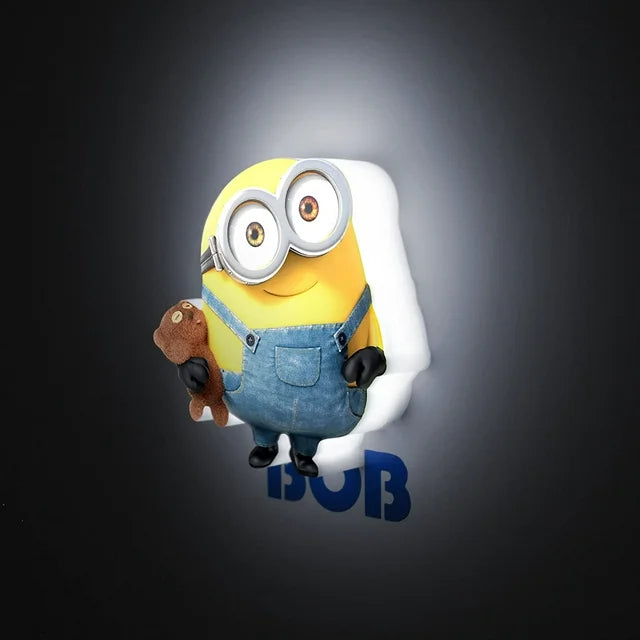 3D Light FX Despicable Me Minions Bob 3D Deco Mini-Sized LED Wall Light