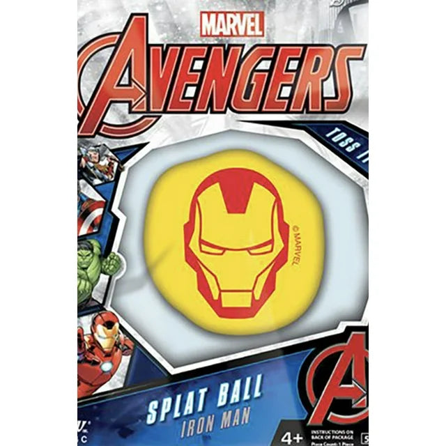 JA-RU Marvel Iron Man Splat Ball - 1 Count