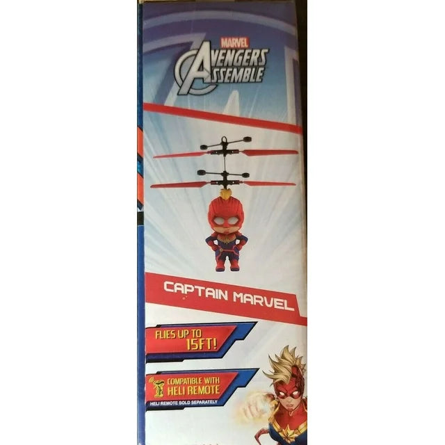 Marvel Avengers Assemble Rechargeable Captain Marvel Powerful Flying Hero