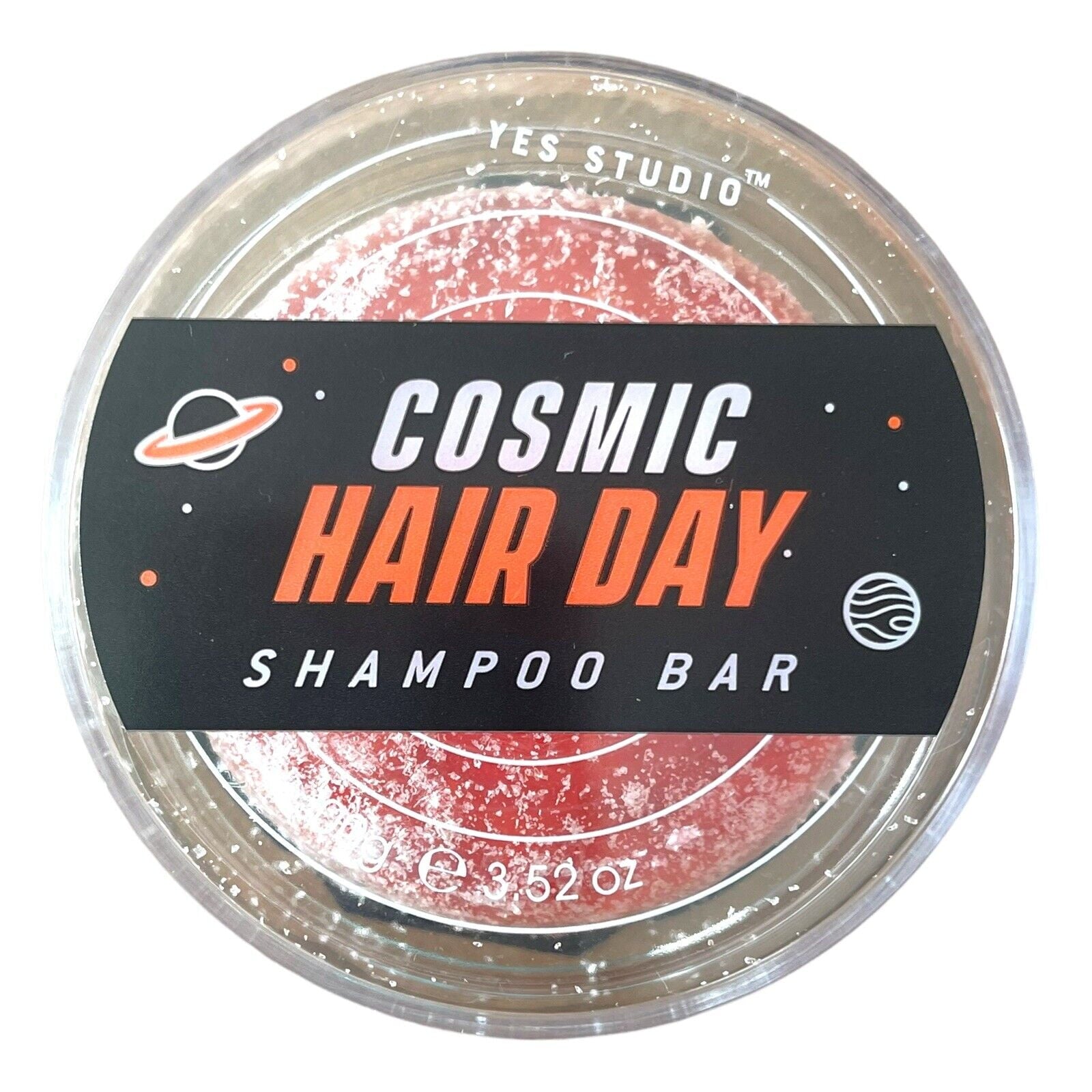 Yes Studio Cosmic Hair Day Shampoo Bar 100g & Travel Dish Fruity Energetic Scent