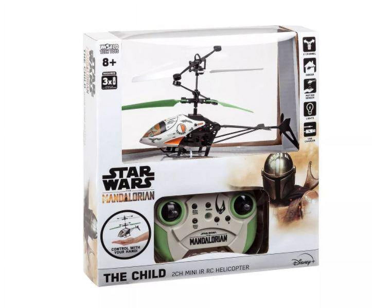 Star Wars The Mandalorian The Child in Pram 2 Channel RC Helicopter