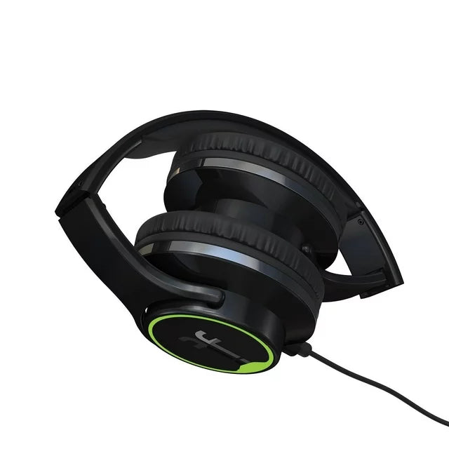 Flips Audio Black Collapsible HD Headphones and Stereo Speakers