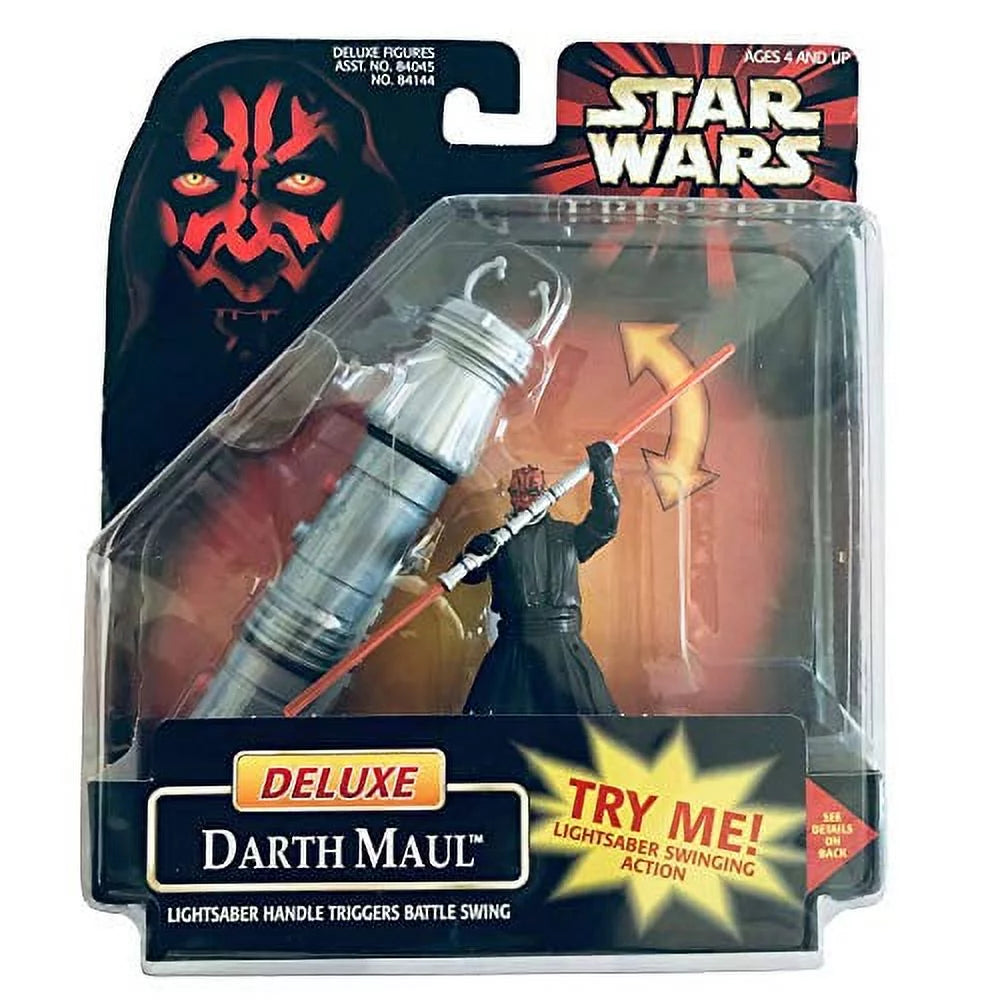 Hasbro Star Wars Episode I The Phantom Menace Darth Maul Deluxe with Lightsaber Handle