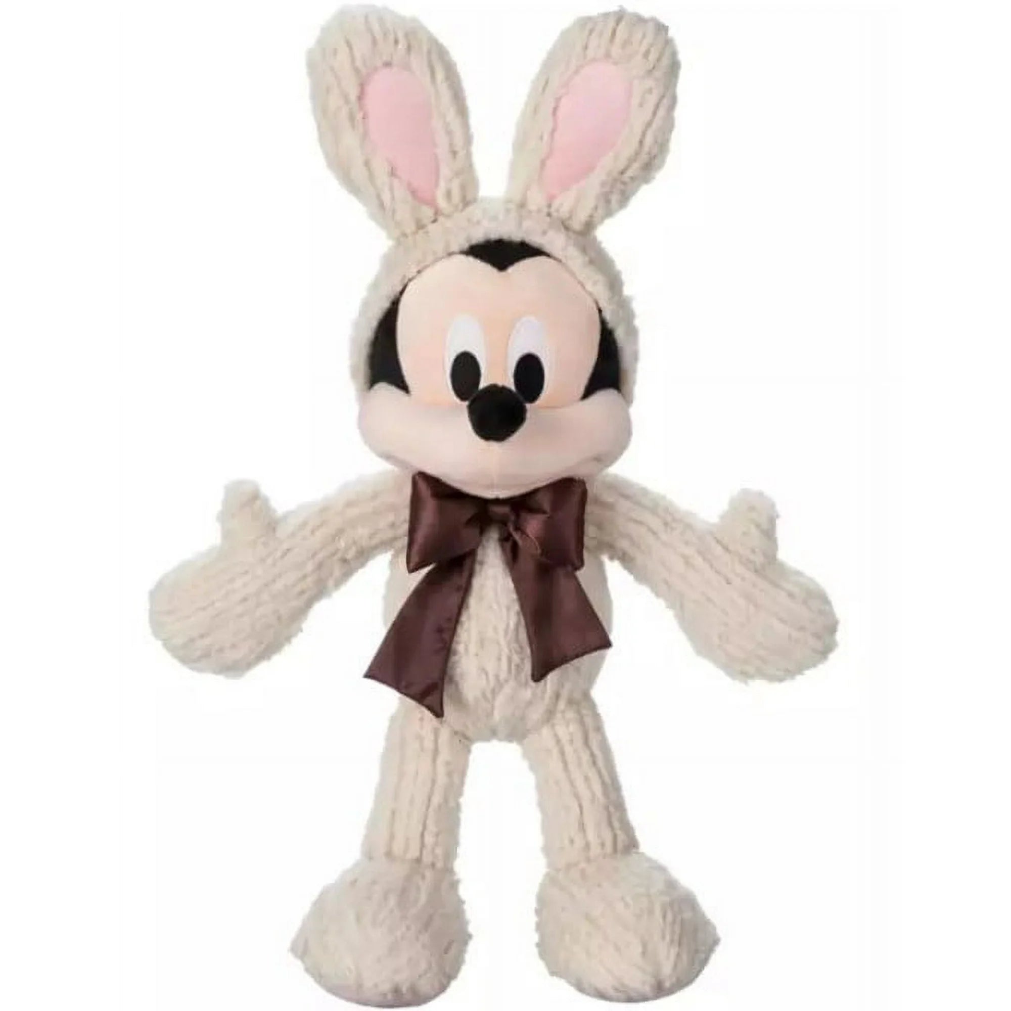 Disney 2024 Easter Mickey Mouse Plush (Furry Corduroy Bunny Suit (Non-Removable))