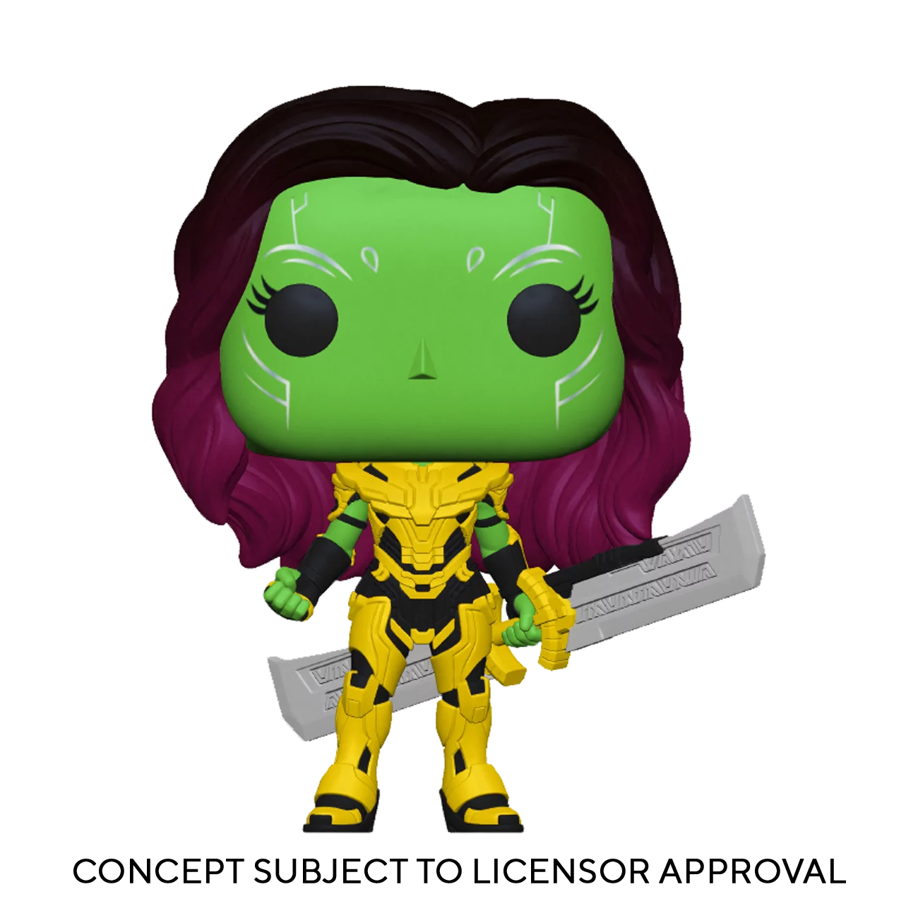 Funko Pop! Marvel: What Ifâ€¦? - Gamora with Blade of Thanos Vinyl Bobblehead