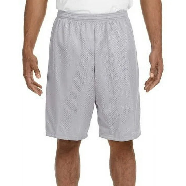 Hill Reversible Mesh Shorts Grey/White Size M