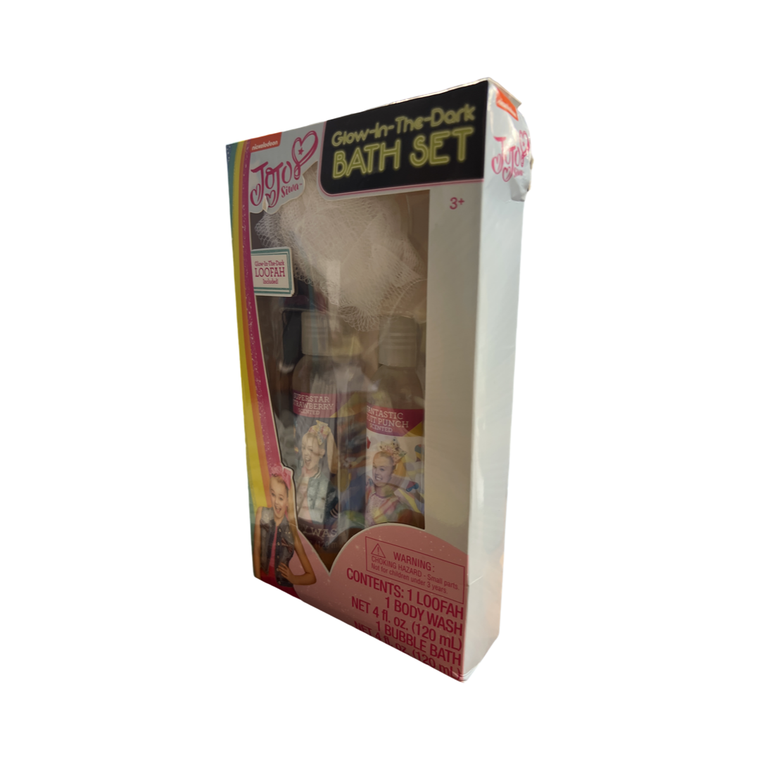 Nickelodeon JOJO Siwa Glow in the Dark Bath Set