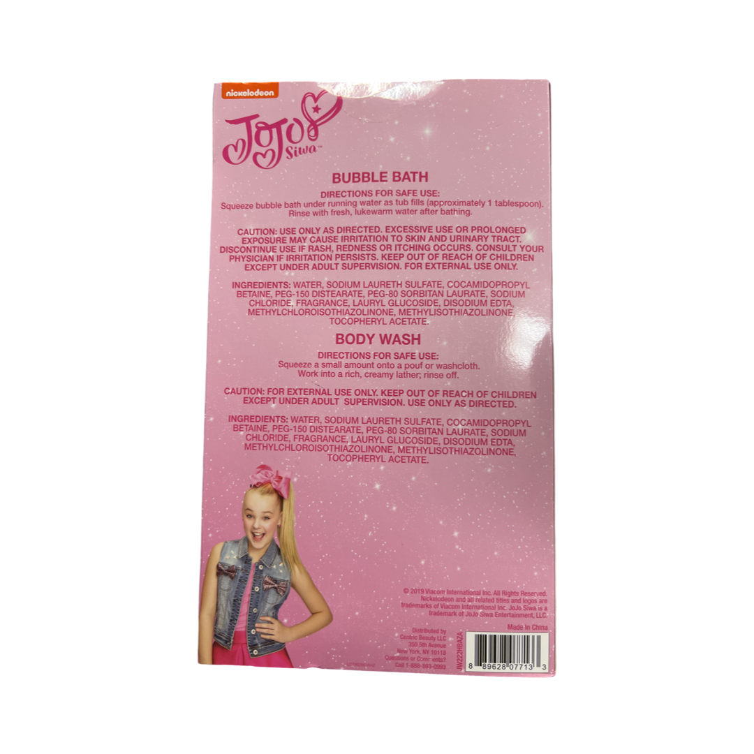 Nickelodeon JOJO Siwa Glow in the Dark Bath Set