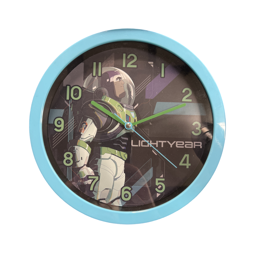 Disney Pixar Lightyear Wall Clock Blue