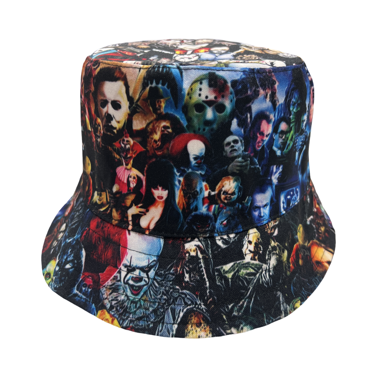 Horror Theme Bucket Hat, Unisex Classic Bucket Hat, Halloween Theme Hat