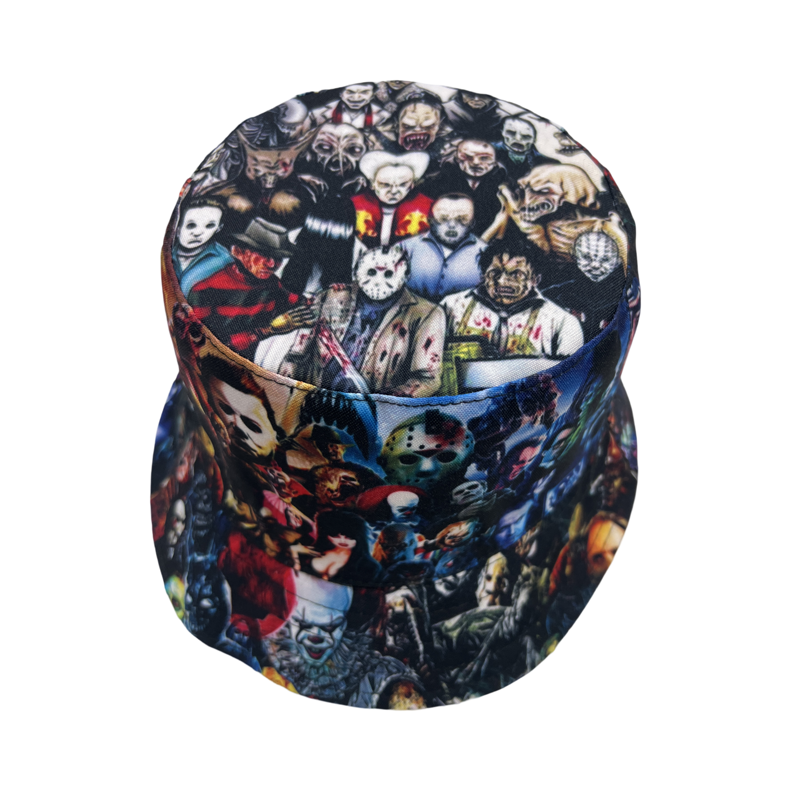 Horror Theme Bucket Hat, Unisex Classic Bucket Hat, Halloween Theme Hat