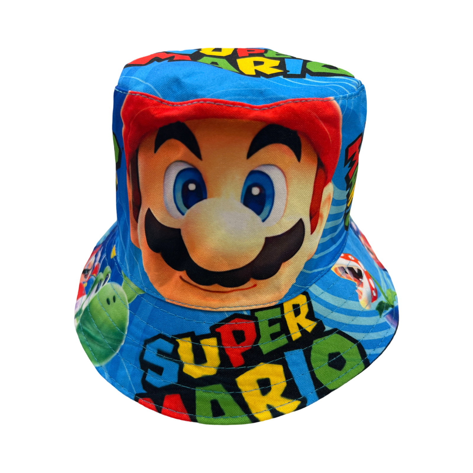 Super Mario Bucket Pink Hat Unisex