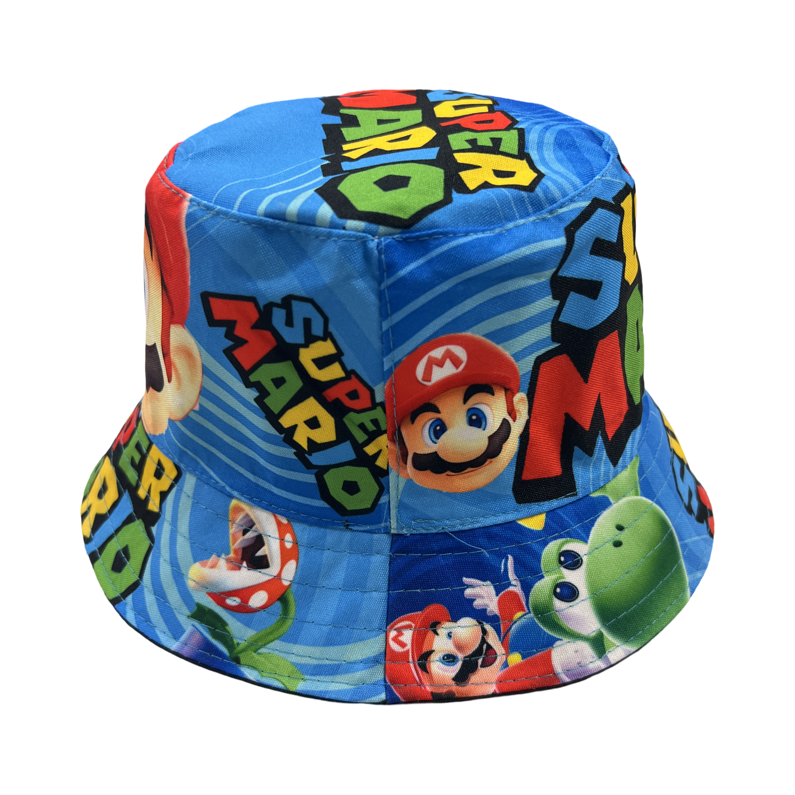 Super Mario Bucket Pink Hat Unisex