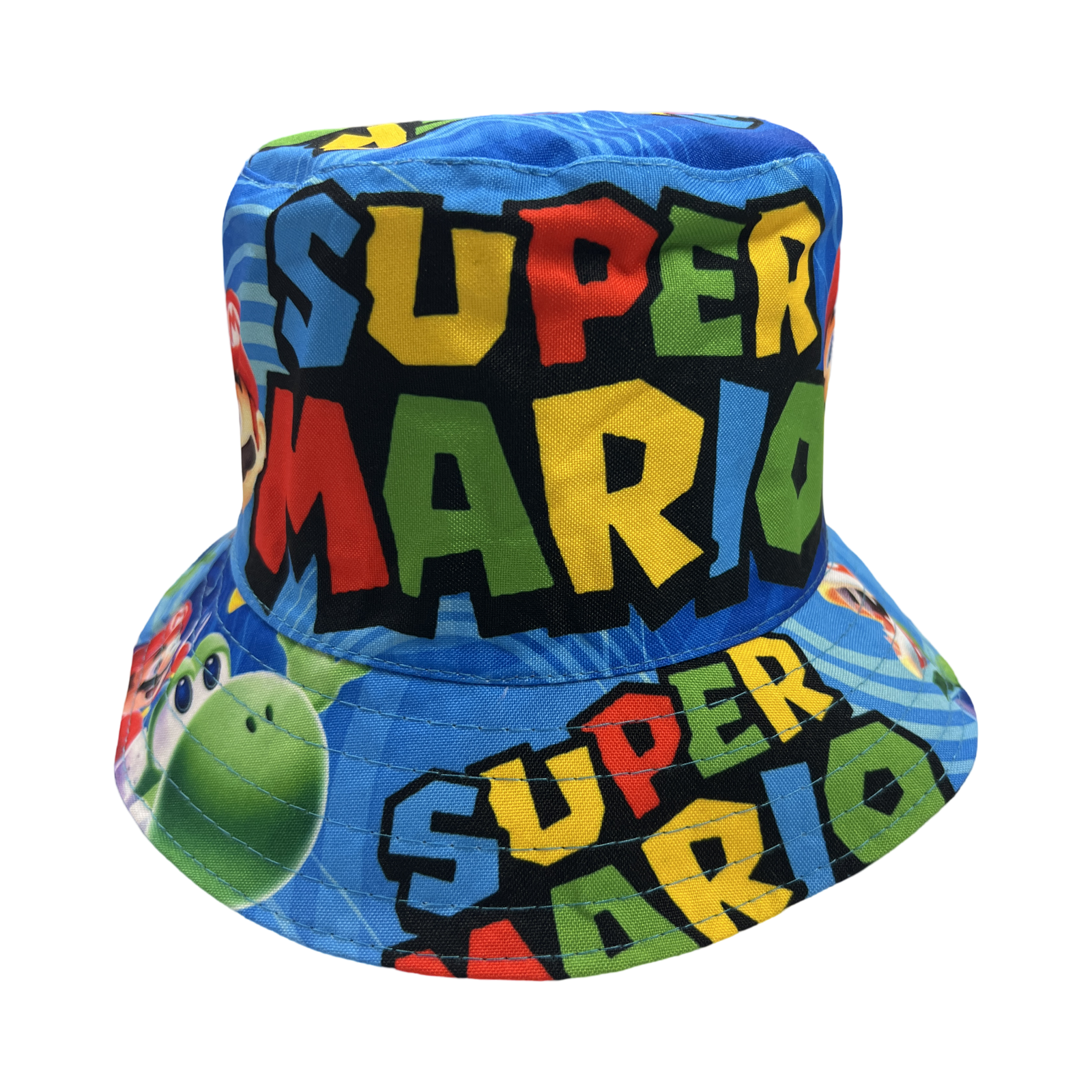 Super Mario Bucket Pink Hat Unisex