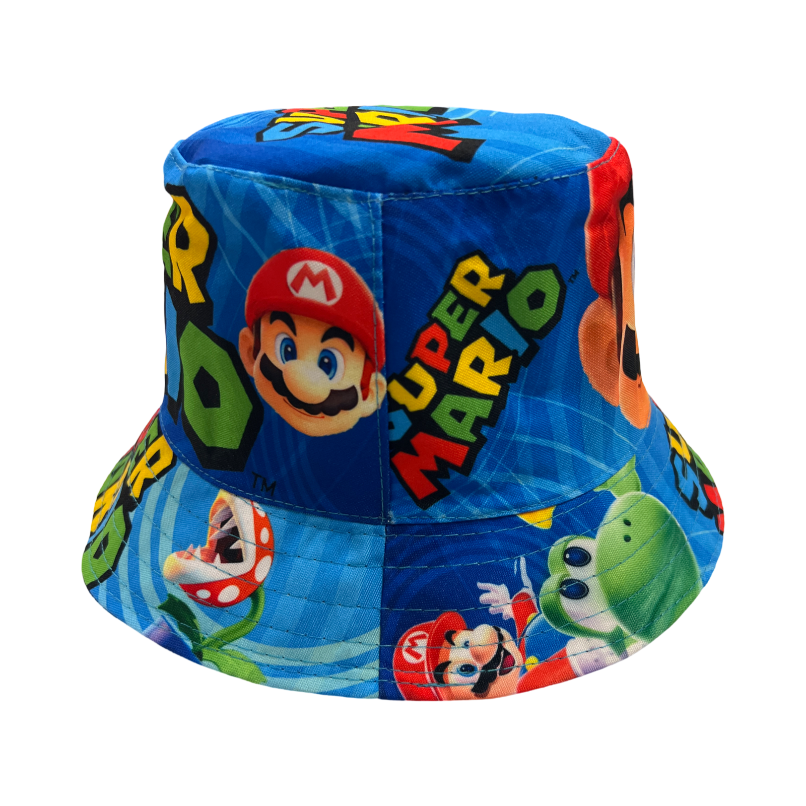 Super Mario Bucket Pink Hat Unisex