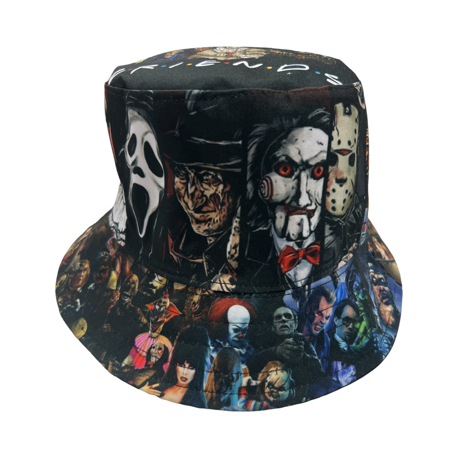 Friends Horror Movie Theme Bucket Hat