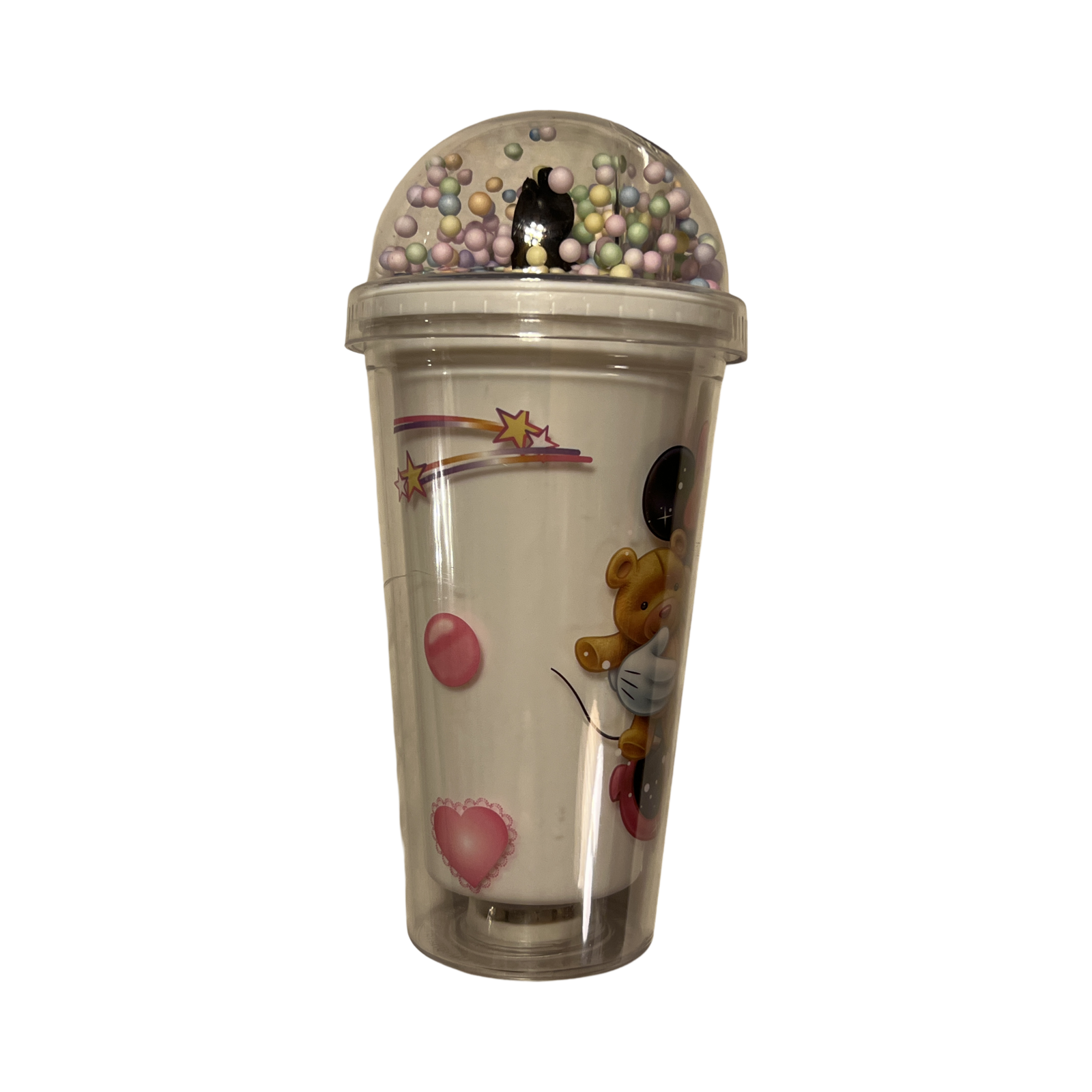 Disney Minnie and Micky Mouse Tumbler Dome Lid Straw Double Walled