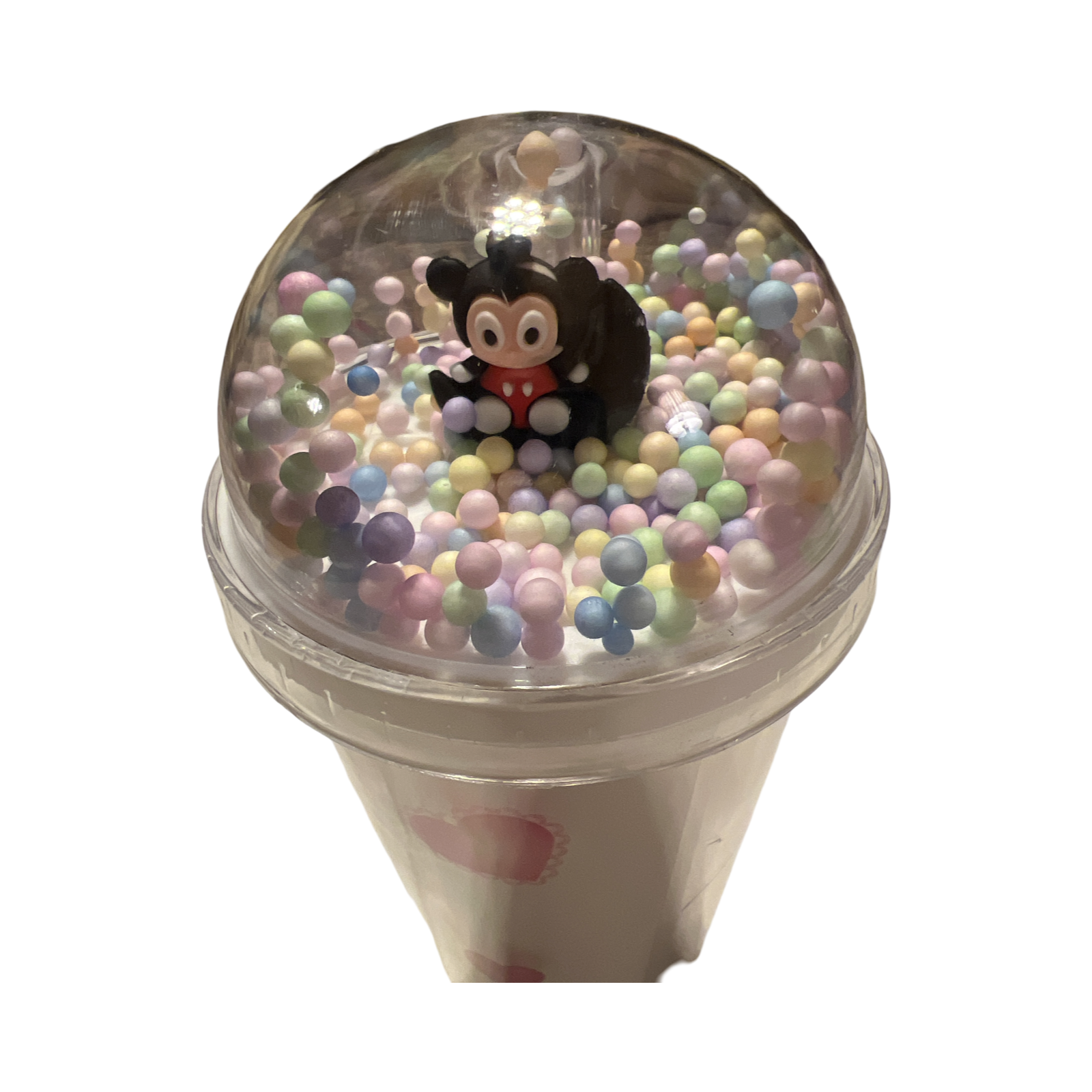 Disney Minnie and Micky Mouse Tumbler Dome Lid Straw Double Walled