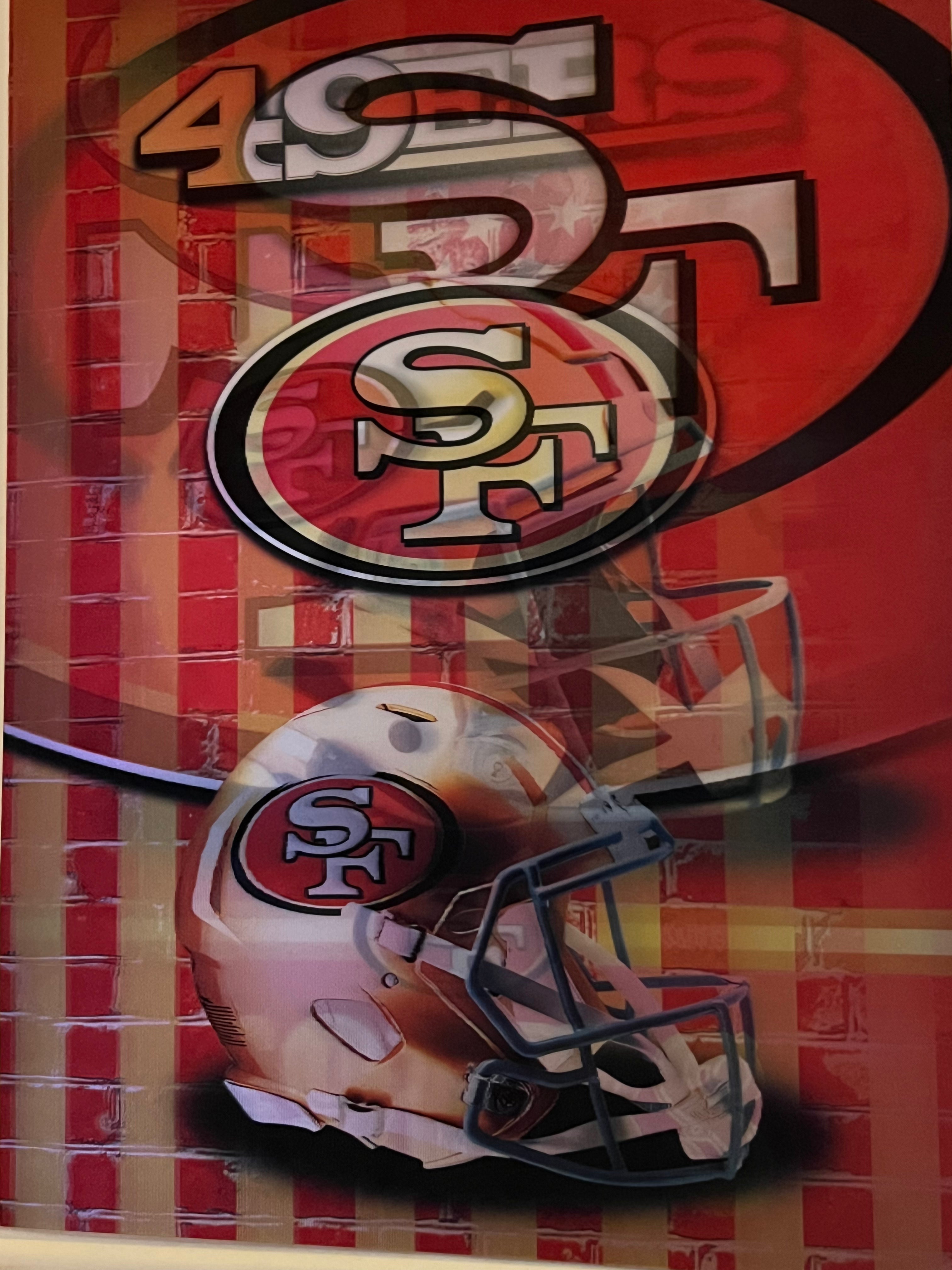 NFL San Francisco 49ers 3-D Technology Wall Mount