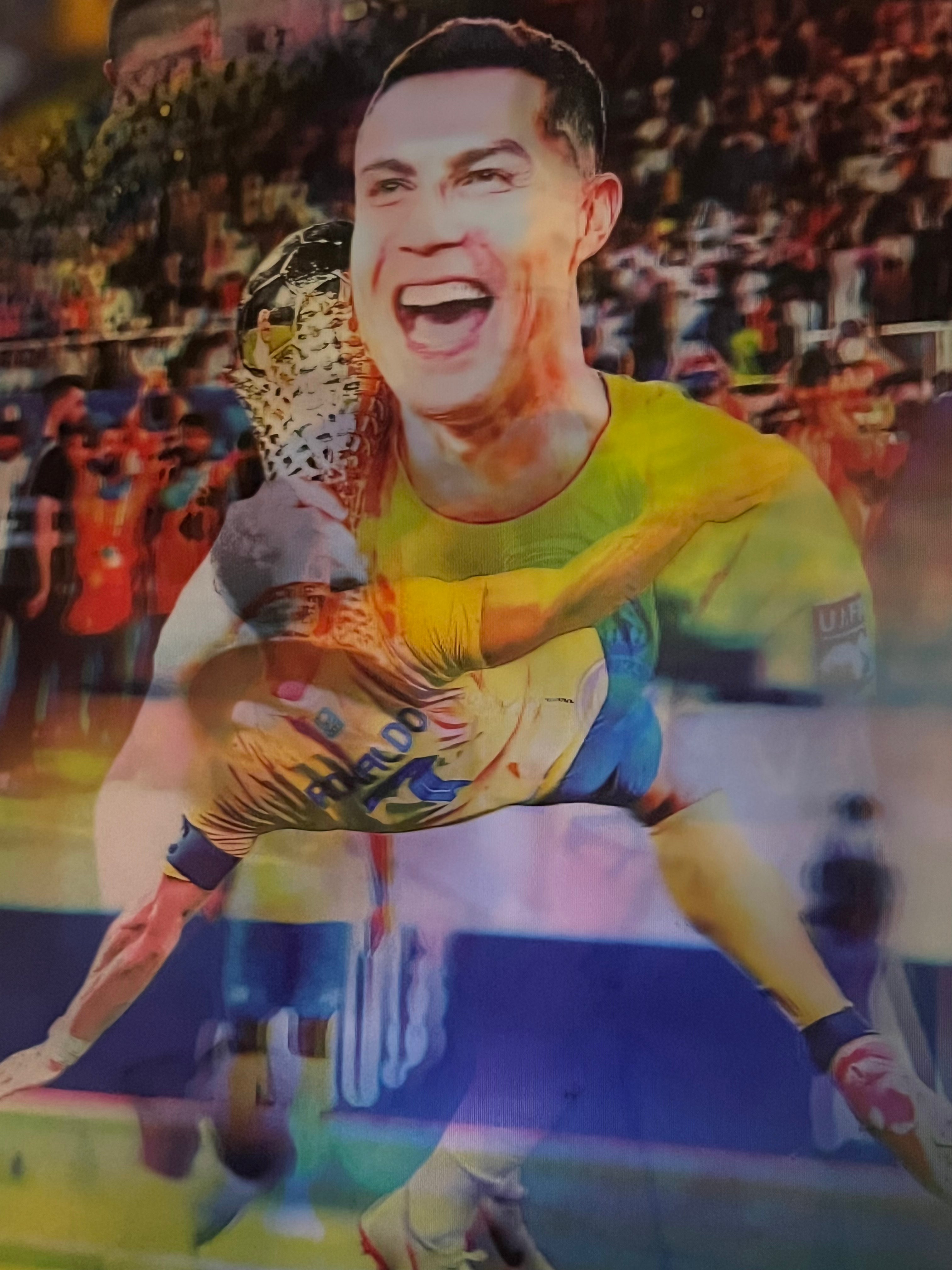 Ronaldo 3D Lenticular Poster