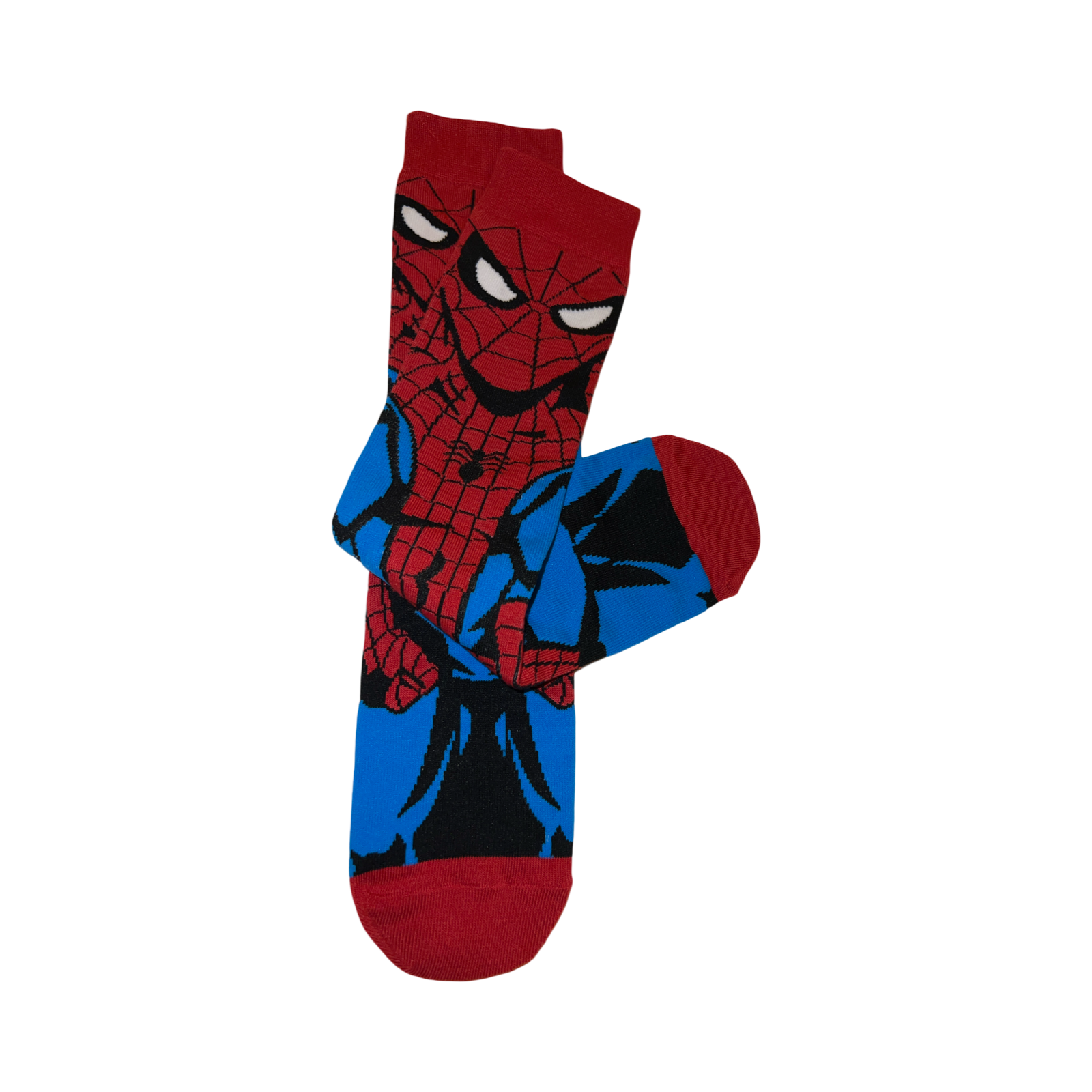 Spider-Man Crew Socks Red& Blue