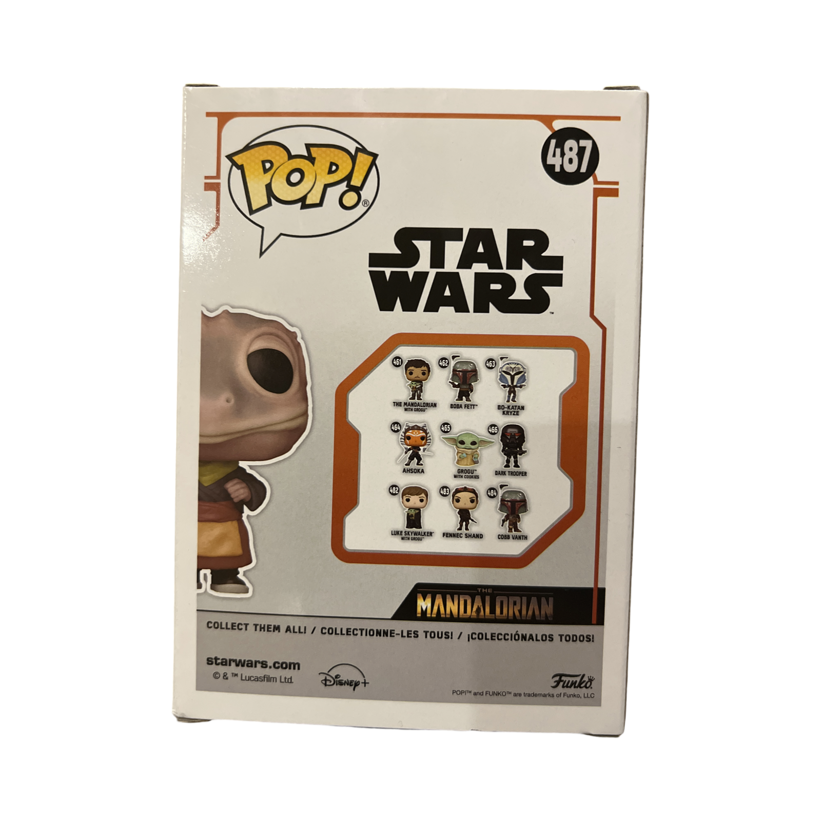 Funko Star Wars The Mandalorian Frog Lady #487