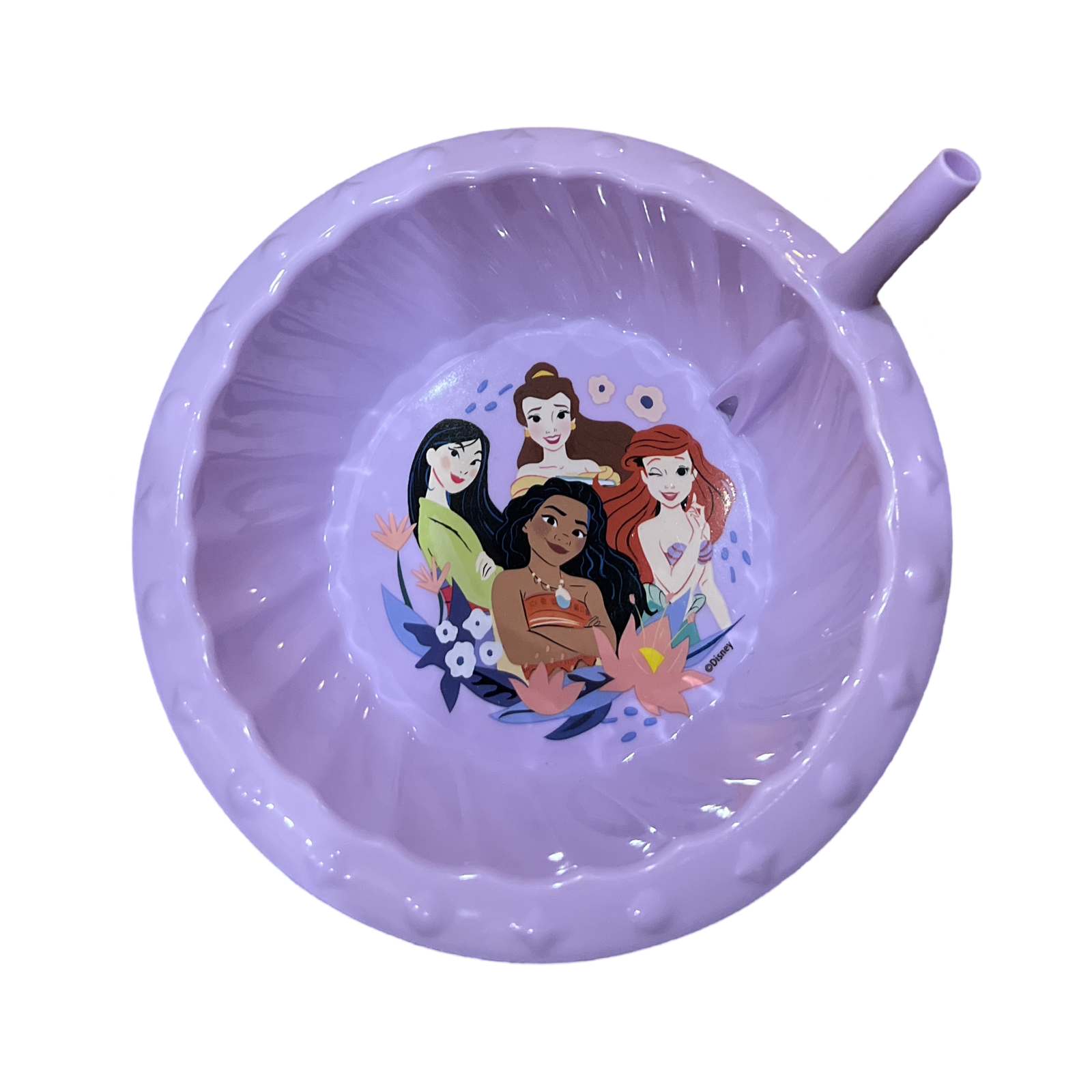 Zak! Disney Princesses Cereal Bowl with Straw