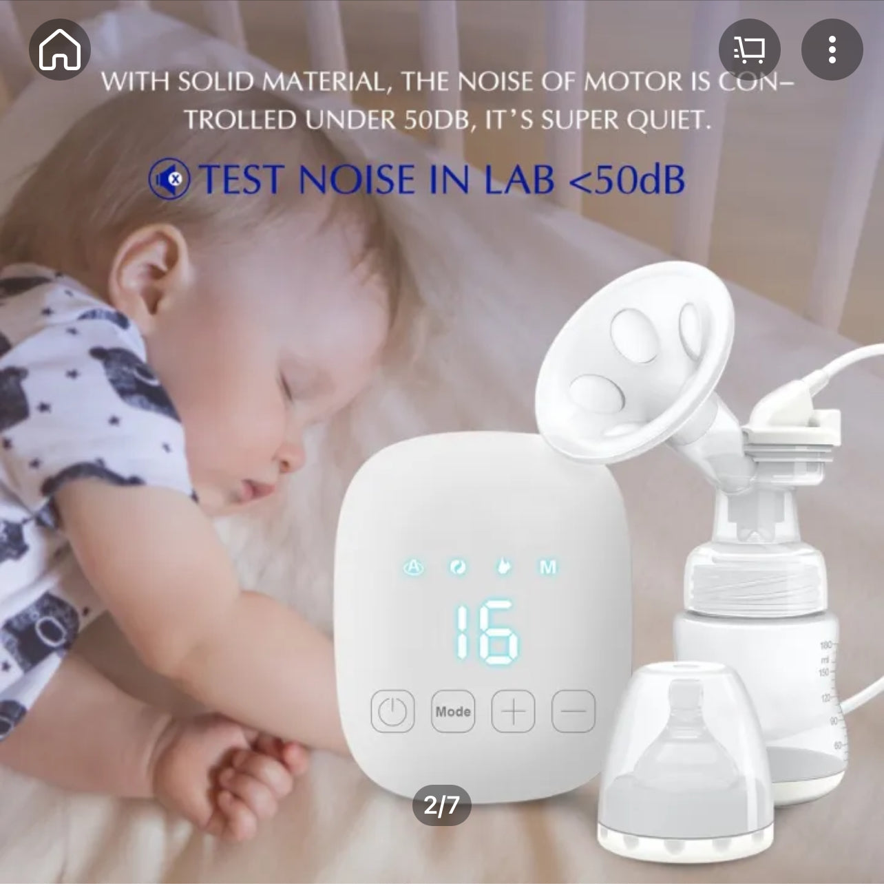 EM&Tech Double Electric Breast Pump -More comfort & Convenience