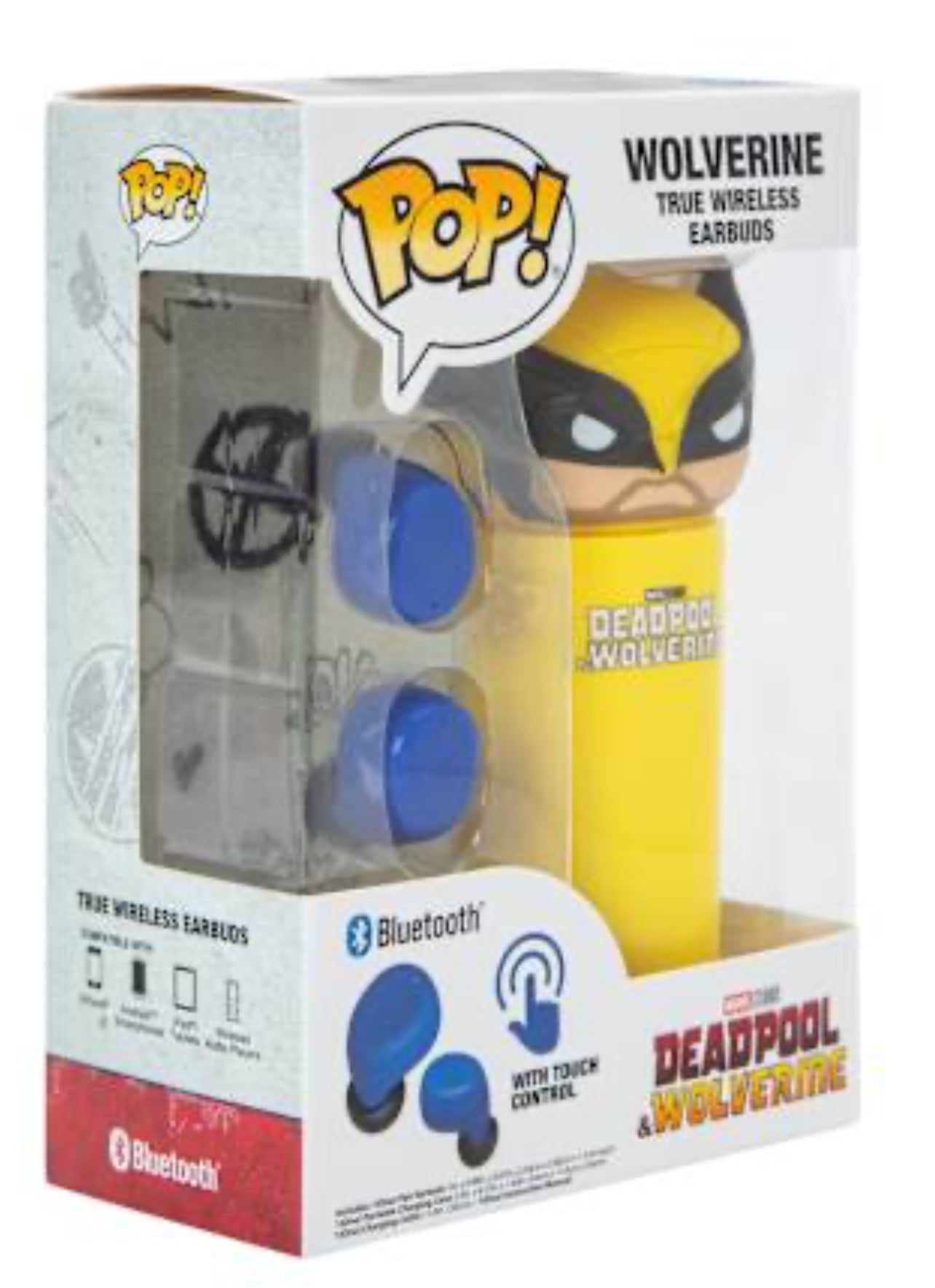 Deadpool & Wolverine True Wireless Earbuds, Wolverine