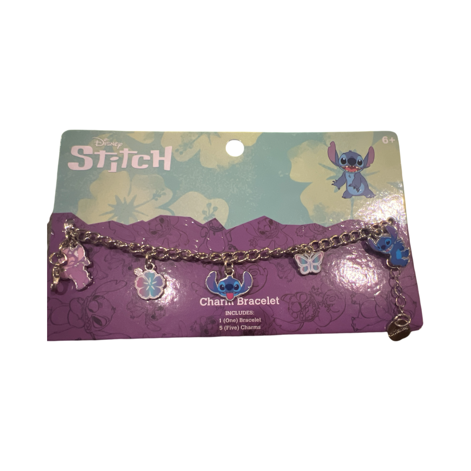 Disney Stitch Girls Charm Bracelet