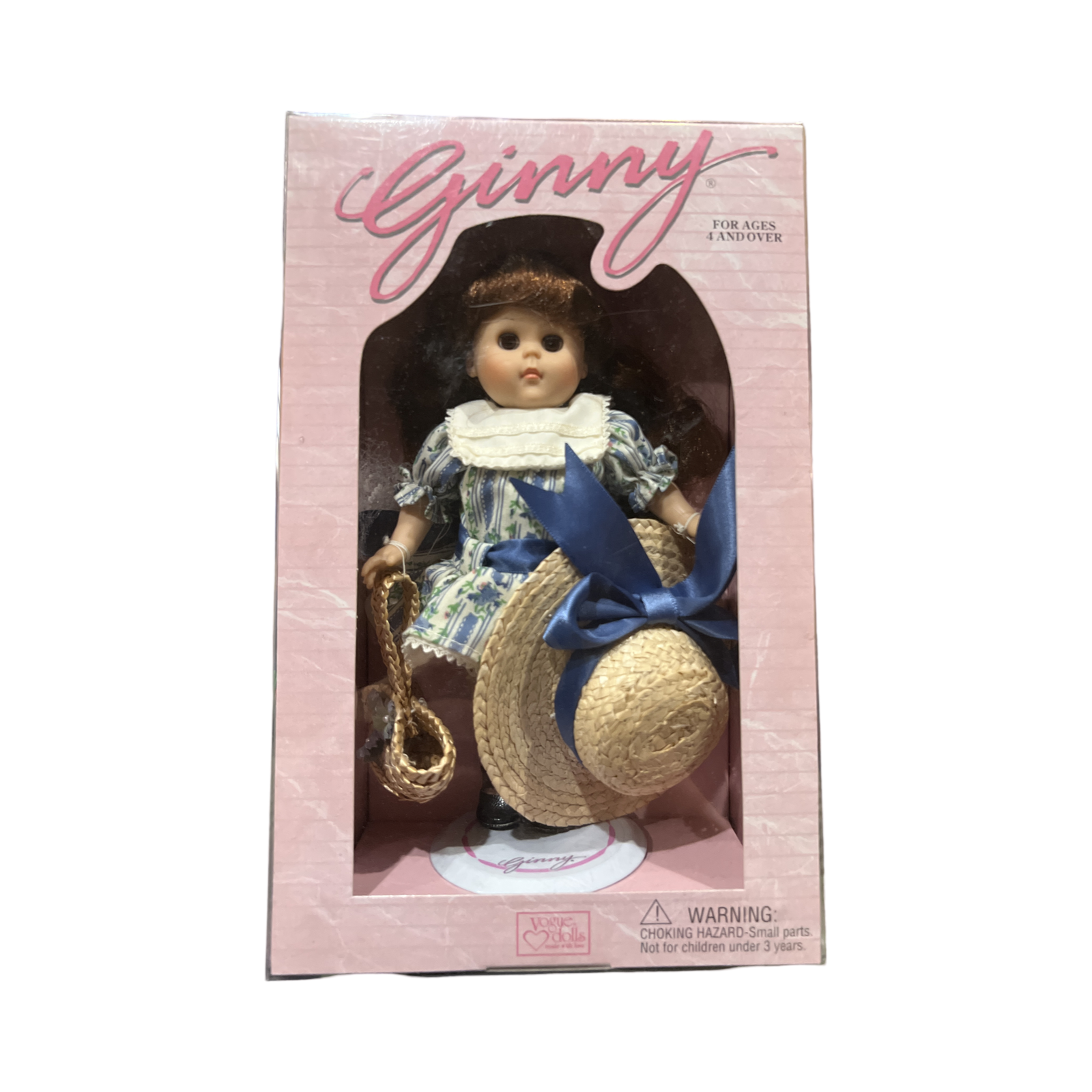 Vintage Hard Plastic Ginny Lunch at the PlazaVogue 8'' Doll  # 7HP18