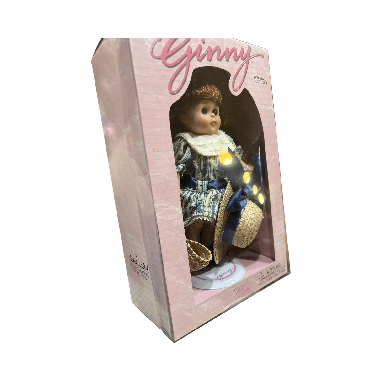 Vintage Hard Plastic Ginny Lunch at the PlazaVogue 8'' Doll  # 7HP18