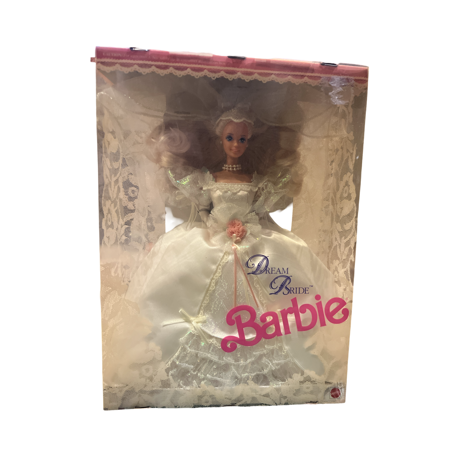 1991 DREAM BRIDE Barbie 1623 NRFB Long Blonde Hair w/ Lacy Lingerie New, Box Looks Old.