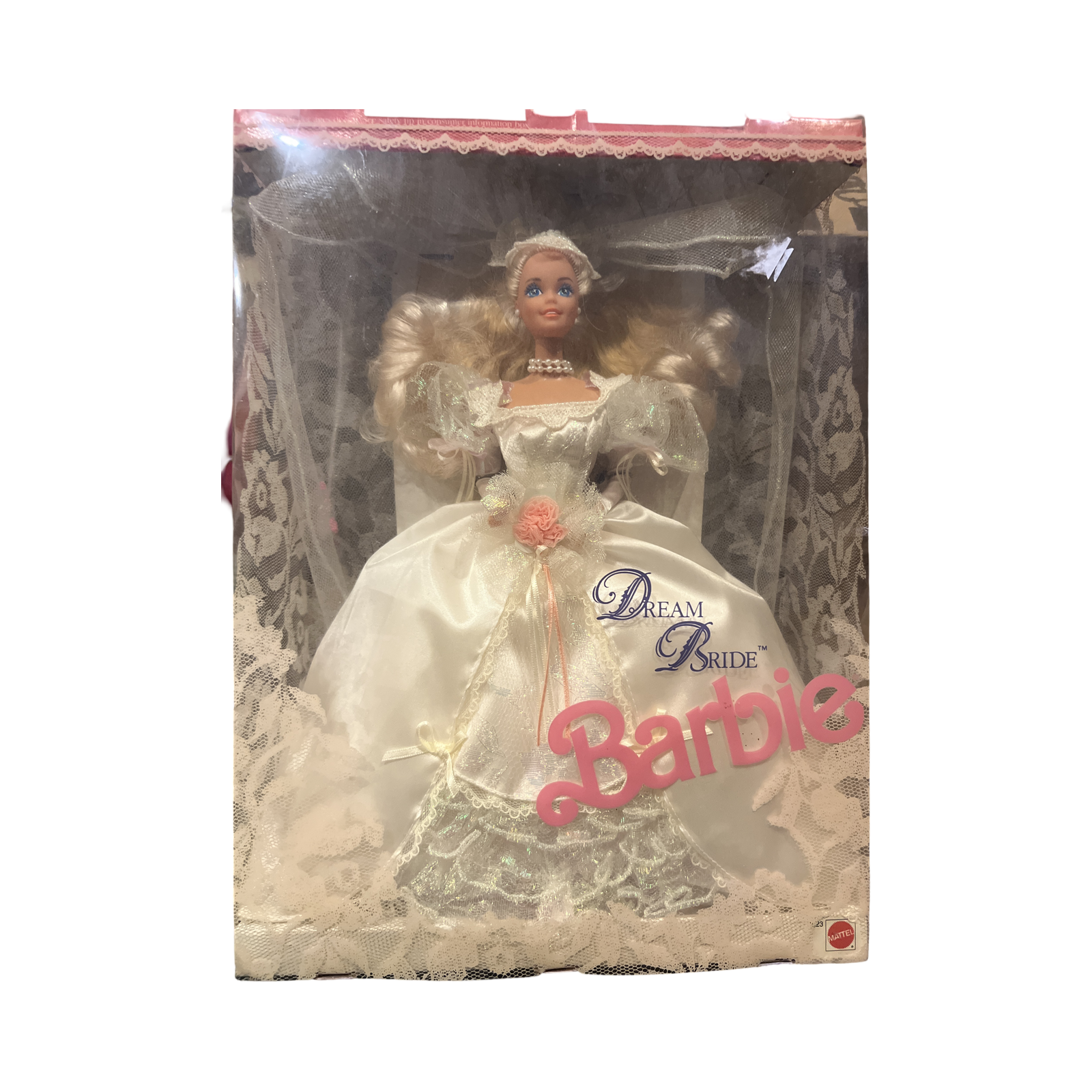 1991 DREAM BRIDE Barbie 1623 NRFB Long Blonde Hair w/ Lacy Lingerie New, Box Looks Old.