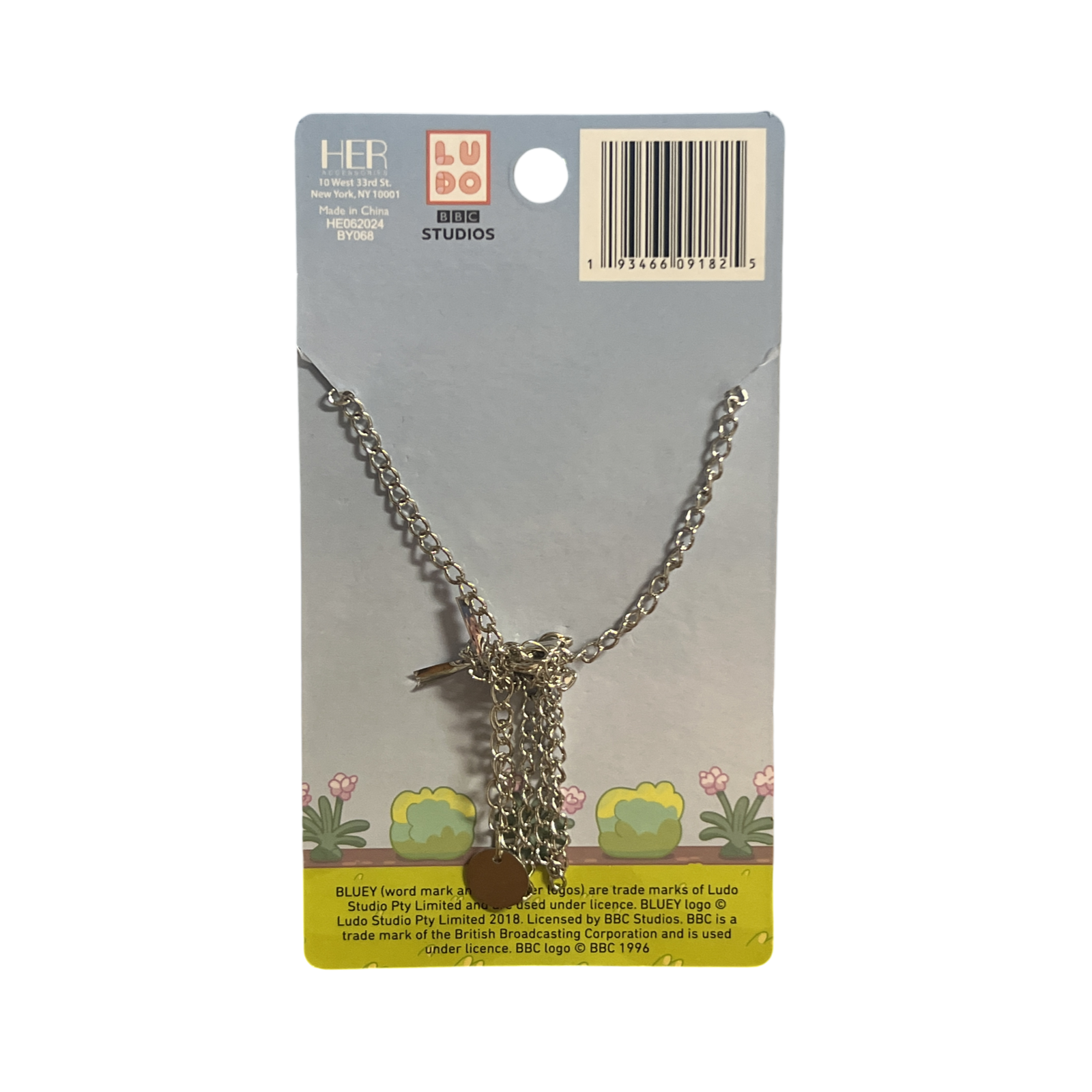 Bluey & Bingo 18'' Necklace