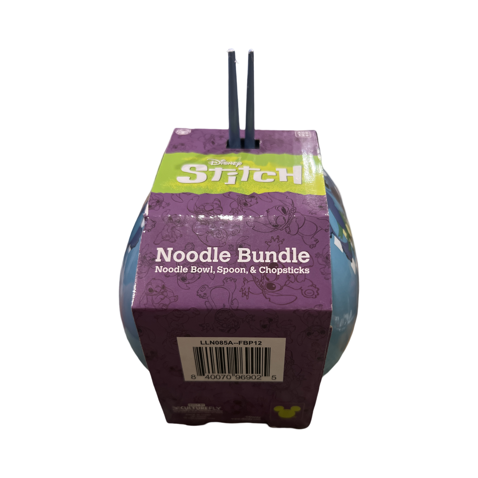 Stitch Noodle Bundle Noodle Bowl , Spoon & Chopsticks