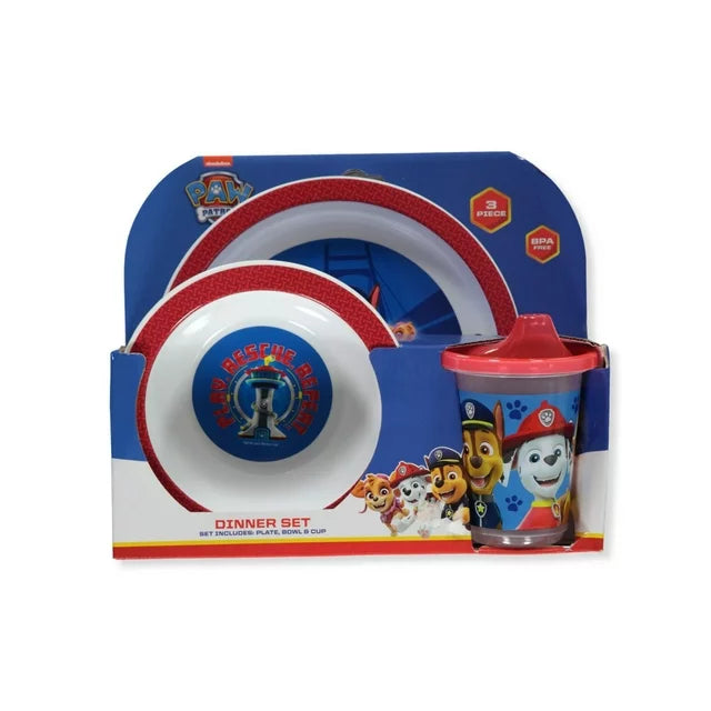 Nickelodeon Baby Boys' Paw Patrol Dinner Time Set - blue/multi, one size