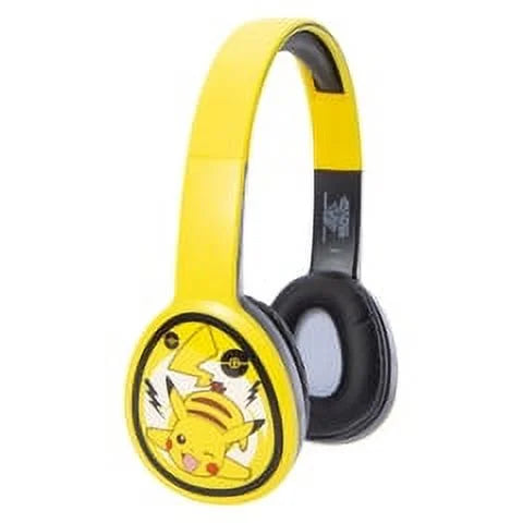 PokÃmon Pikachu Bluetooth Kid Safe Headphones