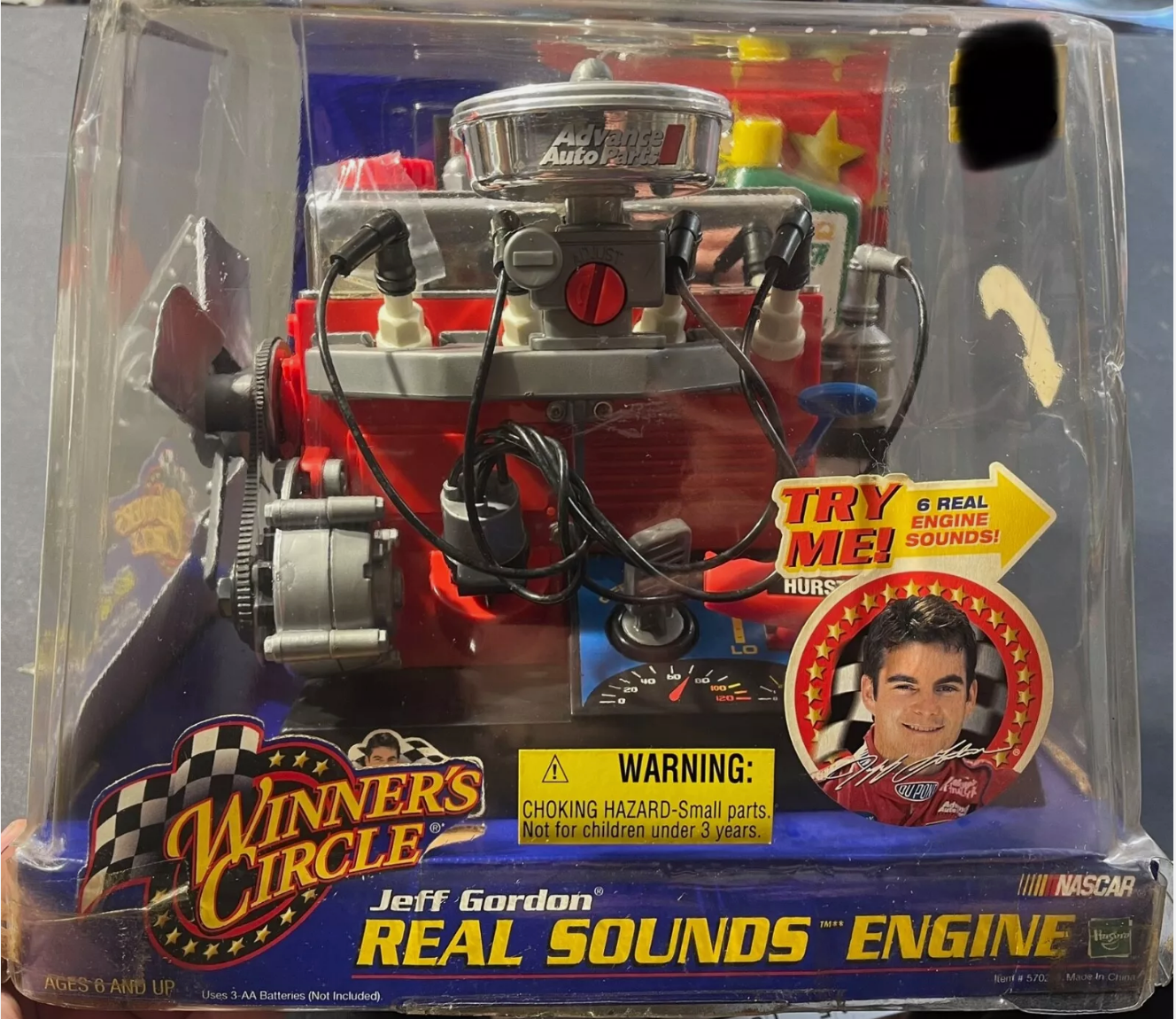 Winners Circle Jeff Gordon 6 Real Sounds Engine NEW Model ‘Sullys Hobbies’