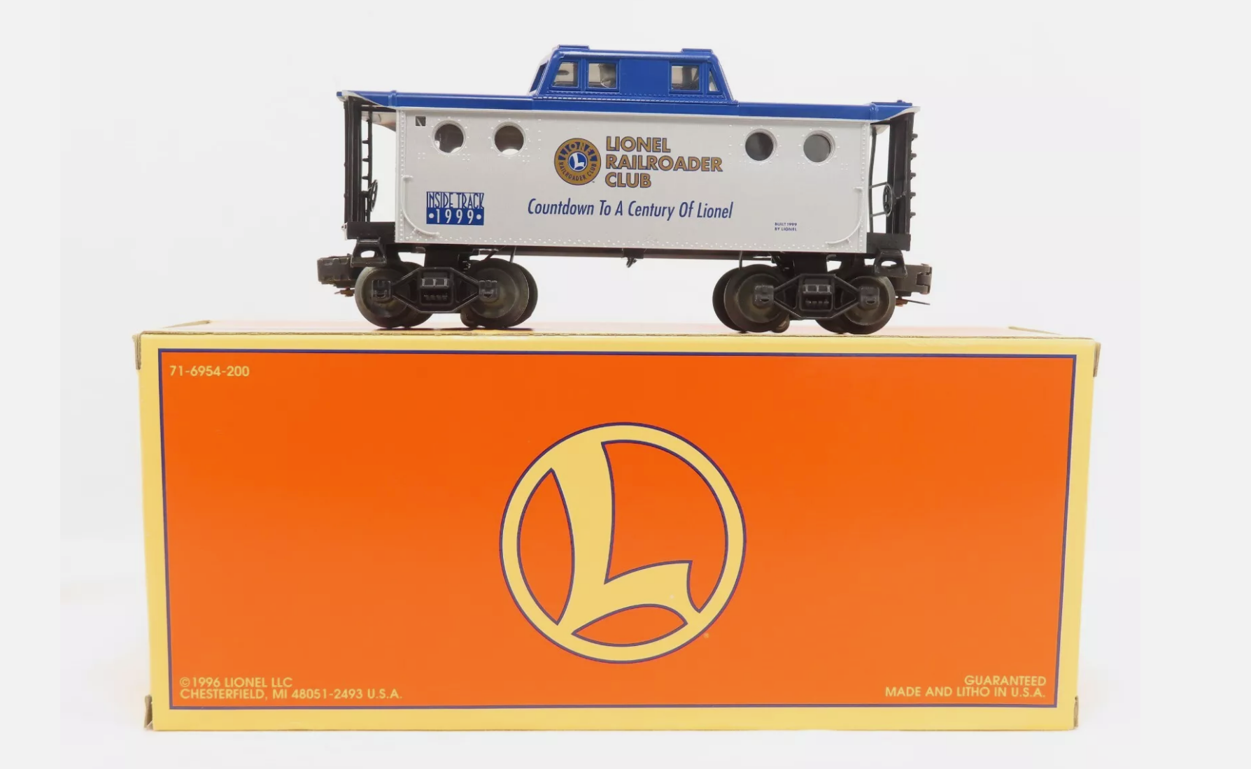 Lionel 6-39201 Century Club #773 Hudson Locomotive Boxcar 2000