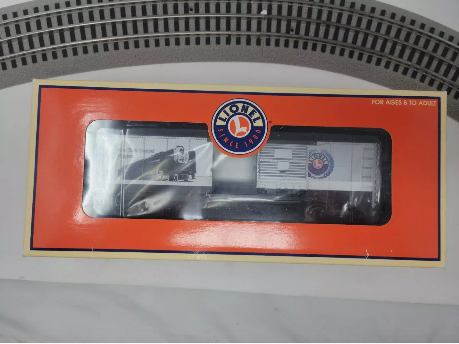 Lionel, O Gauge, 3-Rail, #6-39215 NYC Niagara, BC Century Club Box Car, NIB