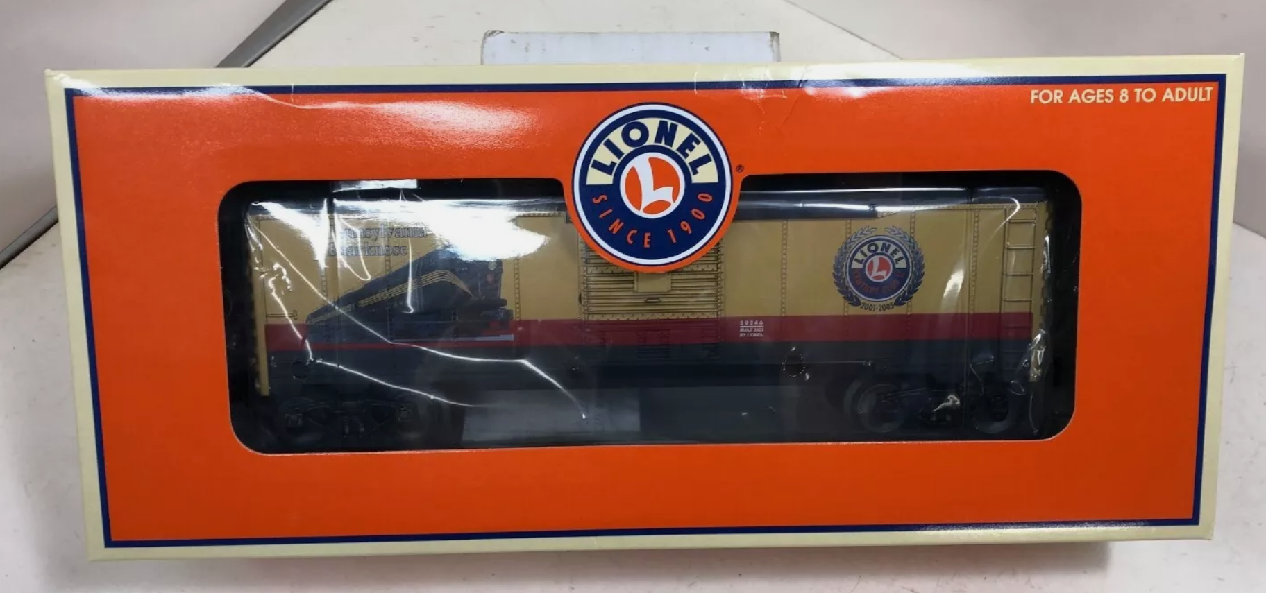 Lionel #6-39246 Century Club II Box Car, O Gauge Train, NIB, SHIP BOX, (14B)