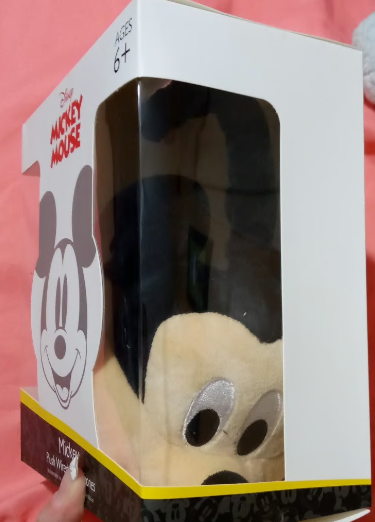 Disney Mickey Mouse Plush Wired Headphones