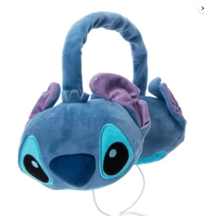 Disney Classics Stitch Plush Wired Headphones