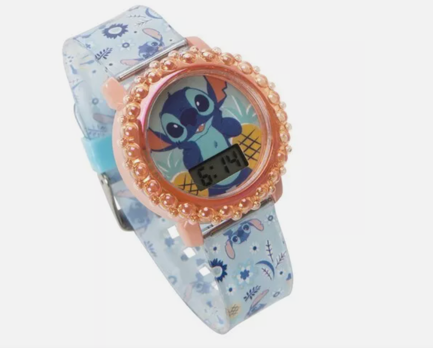 Disney's Stitch Flashing LCD Watch