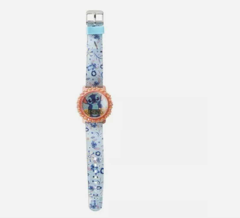 Disney's Stitch Flashing LCD Watch