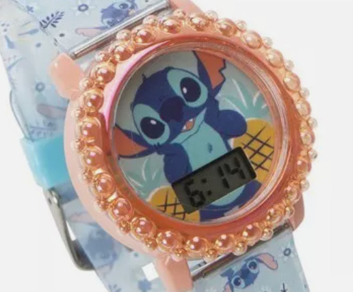 Disney's Stitch Flashing LCD Watch