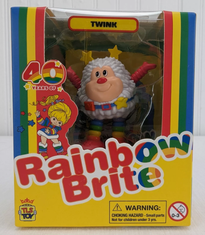 CheeBee Rainbow Brite Twink 40th Anniversary Mini Doll Figurine 2" Collector