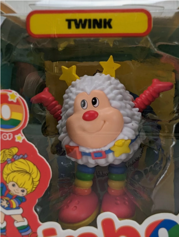 CheeBee Rainbow Brite Twink 40th Anniversary Mini Doll Figurine 2" Collector